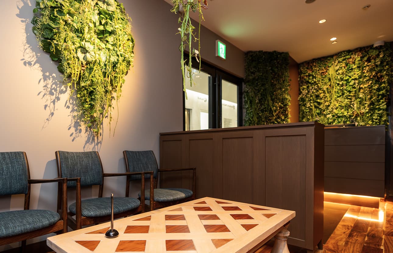 静けさと上質さが、<br />
身体と心を解きほぐす